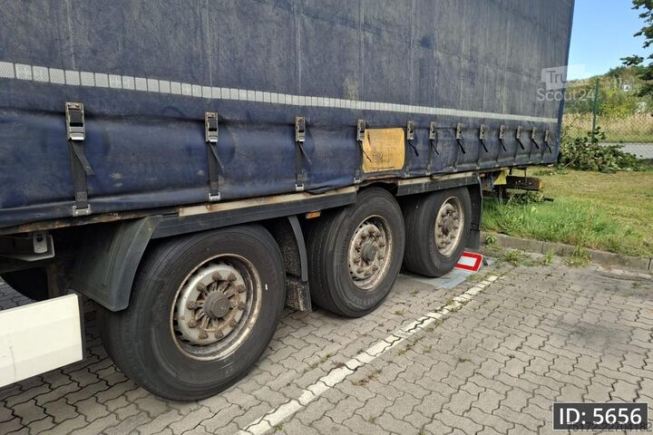 Przesuwne plandeki Krone SD / BPW Disk / Huckepack