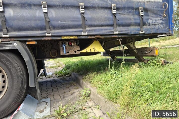 Przesuwne plandeki Krone SD / BPW Disk / Huckepack