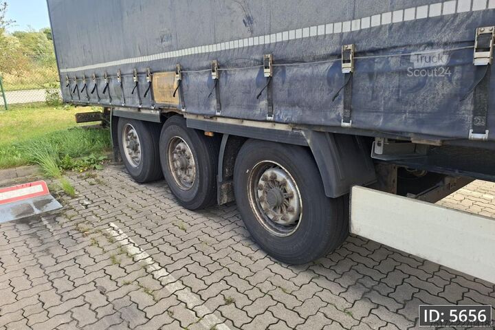 Przesuwne plandeki Krone SD / BPW Disk / Huckepack