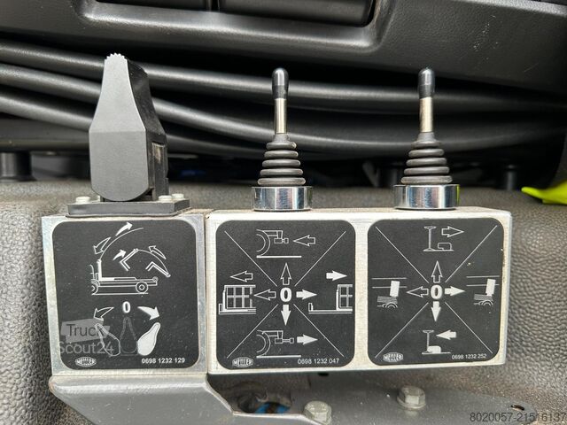 Kampós konténerszállító teherautó MAN TGX 26.430 6x2 Abroller Meiller