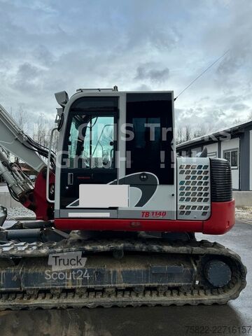 Mini-escavadora TAKEUCHI TB 1140 Series 2 / 15ton / POWERTILT 3 Löffel