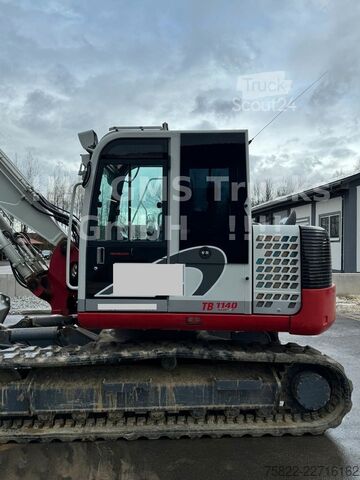 Escavadora de rastos TAKEUCHI TB 1140 Series 2 / 15ton / POWERTILT 3 Löffel
