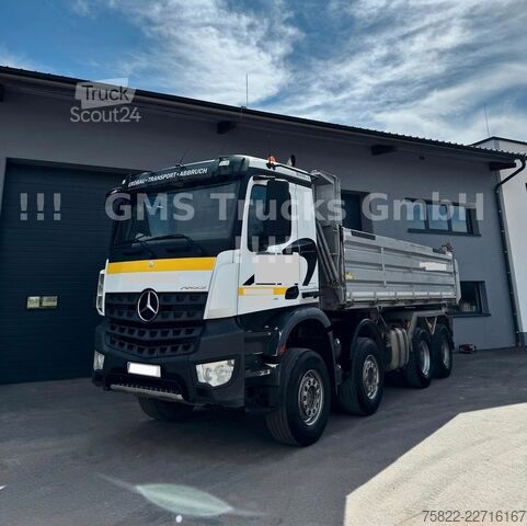 Camião basculante MERCEDES-BENZ Arocs 4143 / 8X4 / Meiller / 41ton Chassis