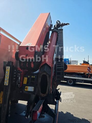 Camião de plataforma MAN TGS 33.440 / 6X4 / Man+Ret / 19m Kran Palfinger