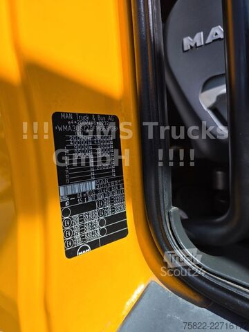 Camião de plataforma MAN TGS 33.440 / 6X4 / Man+Ret / 19m Kran Palfinger