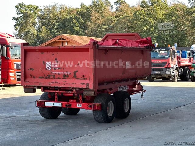 Рол-оф трейлер  BIGAB 8-12 Abrollanhänger m. Container