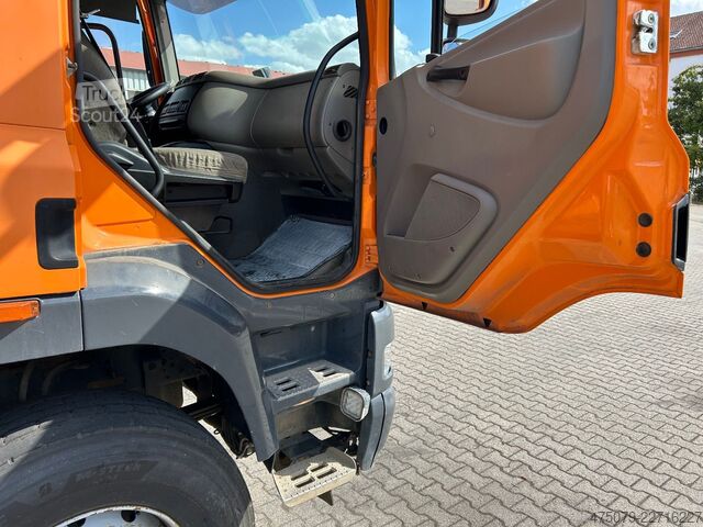 Трьохсторонній самоскид DAF CF 510 / Bordmatik / abnehmbarer Kran + Funk