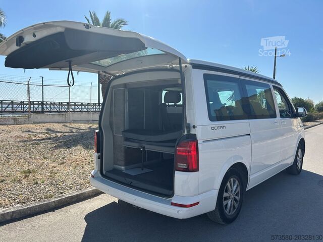 Furgoneta autocaravana / campervan Volkswagen California Camper | 2 Betten 4 Schlafplätze | Küchenzeile + Dachbett