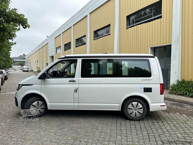 Van husbil / husbil Volkswagen California Camper | 2 Betten 4 Schlafplätze | Küchenzeile + Dachbett