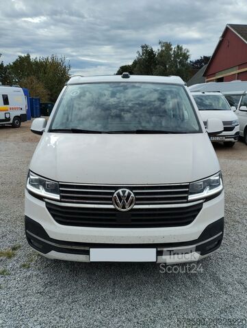 Van husbil / husbil Volkswagen California Camper | 2 Betten 4 Schlafplätze | Küchenzeile + Dachbett