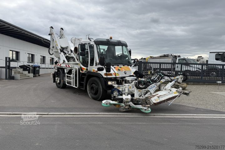 Annen Mercedes-Benz Unimog U400 Böschungsmäher / Swiss-Vehicle