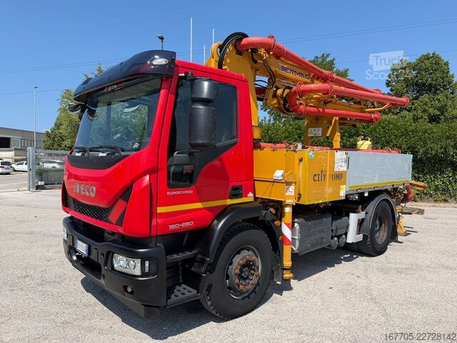 Tovornjak s črpalko za beton Iveco EUROCARGO 180-280