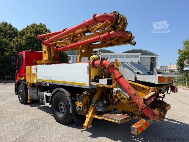 Tovornjak s črpalko za beton Iveco EUROCARGO 180-280