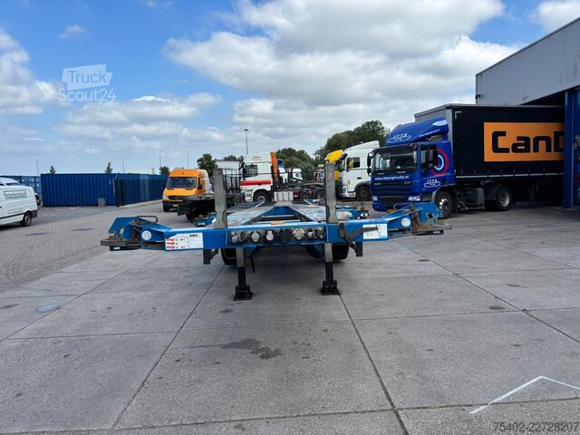 Containervervoer D-TEC FT-LS-S / 3x Extendable / 1x Lift Axle / SAF + ...
