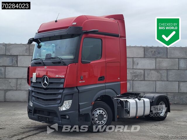 Standard-SZM Mercedes Actros 1845 Actros 4X2 BigSpace 2xTanks MirrorC...