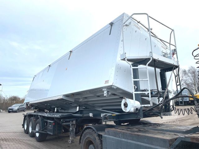 Semirimorchio ribaltabile KEMPF ca. 50m³ 2-Seiten Kombikipper/Schleuse/Alufelgen