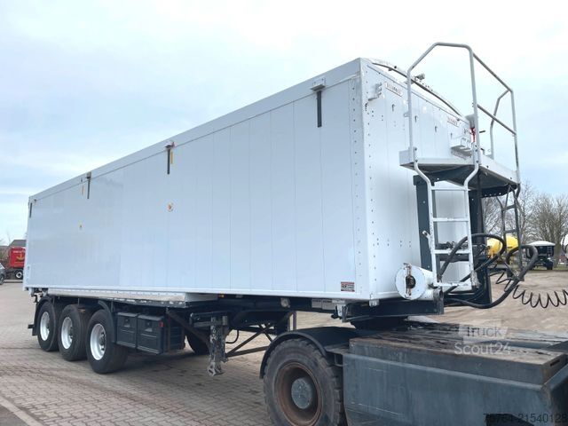 Semirimorchio ribaltabile KEMPF ca. 50m³ 2-Seiten Kombikipper/Schleuse/Alufelgen