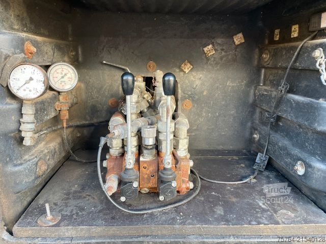 Semirimorchio ribaltabile KEMPF ca. 50m³ 2-Seiten Kombikipper/Schleuse/Alufelgen