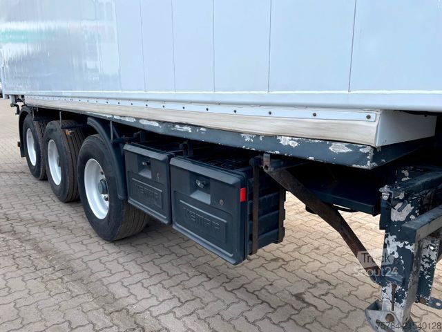 Semirimorchio ribaltabile KEMPF ca. 50m³ 2-Seiten Kombikipper/Schleuse/Alufelgen