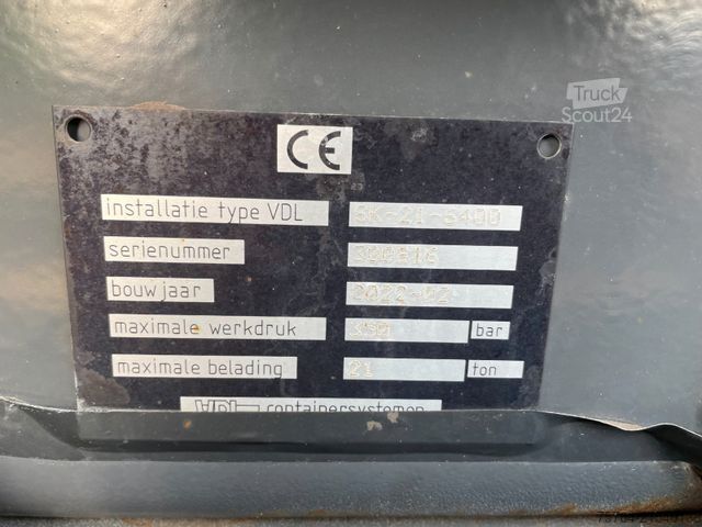 Hakowiec VOLVO FH500/VDL Abrollhaken 7,10m/Funk/Globe XL