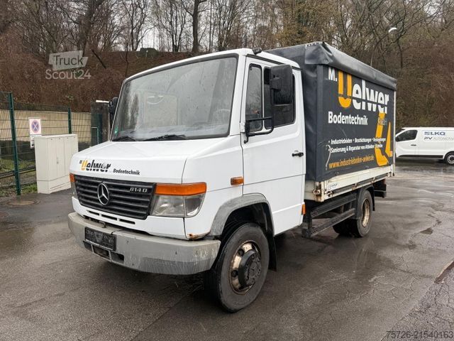 Pick-up skåpbil MERCEDES-BENZ 814d Vario, erst 158 Tkm, d.-Fzg