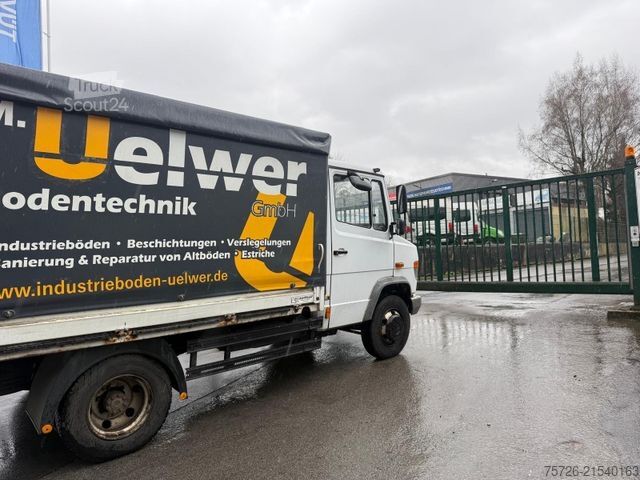 Pick-up skåpbil MERCEDES-BENZ 814d Vario, erst 158 Tkm, d.-Fzg