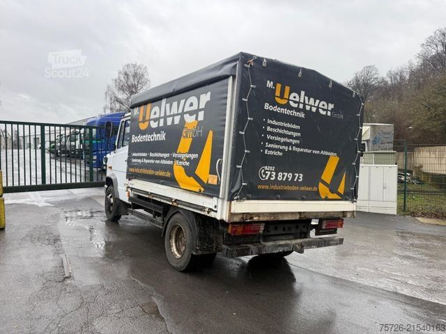 Pick-up skåpbil MERCEDES-BENZ 814d Vario, erst 158 Tkm, d.-Fzg