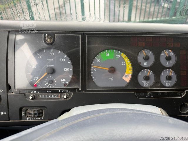 Pick-up skåpbil MERCEDES-BENZ 814d Vario, erst 158 Tkm, d.-Fzg