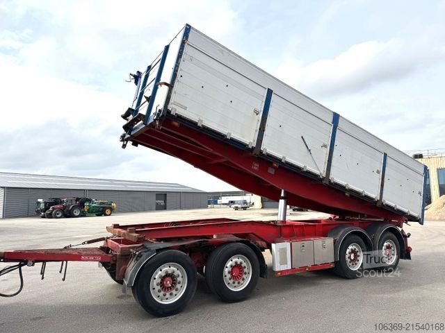Tresidet tipphenger Dapa 4 axle tipper trailer 30 t