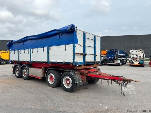 Tresidet tipphenger Dapa 4 axle tipper trailer 30 t
