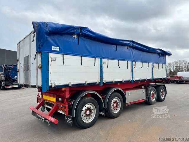 Tresidet tipphenger Dapa 4 axle tipper trailer 30 t