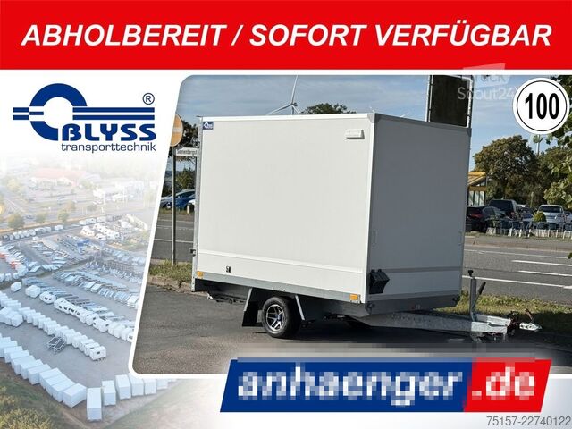 Тентованный прицеп BLYSS Kofferanhänger 260x160x180cm 1300kg zGG