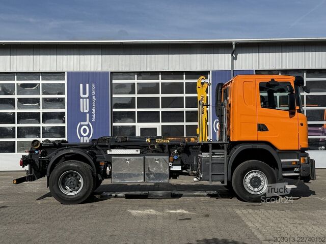 Outro SCANIA G410 4x4 Abrollkip Palfinger + Winterdienst