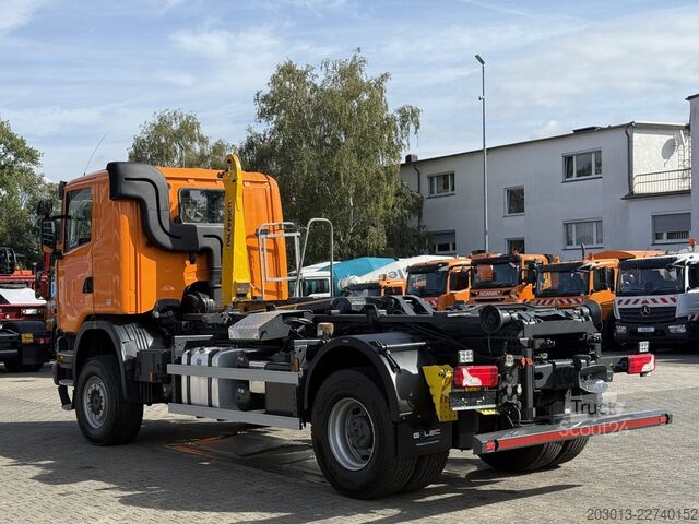 Outro SCANIA G410 4x4 Abrollkip Palfinger + Winterdienst