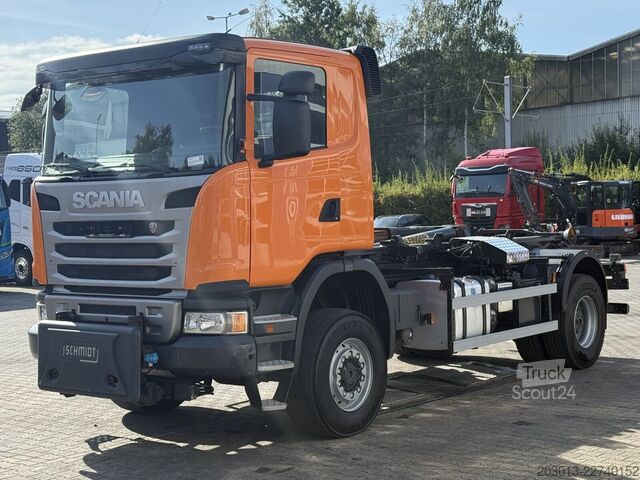 Outro SCANIA G410 4x4 Abrollkip Palfinger + Winterdienst