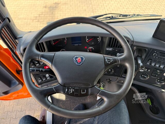 Outro SCANIA G410 4x4 Abrollkip Palfinger + Winterdienst