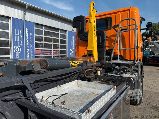 Outro SCANIA G410 4x4 Abrollkip Palfinger + Winterdienst