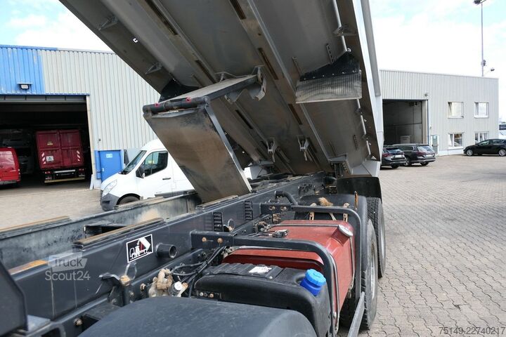 Camion benne IVECO AD 410TW 8x8, Allrad, Stahl, Meiller, 19m³, AC