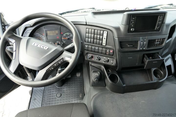 Camion benne IVECO AD 410TW 8x8, Allrad, Stahl, Meiller, 19m³, AC