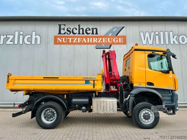 Самосвал MERCEDES-BENZ Arocs 1842 BB 4x4 Meiller*MKG HLK138+4.fach