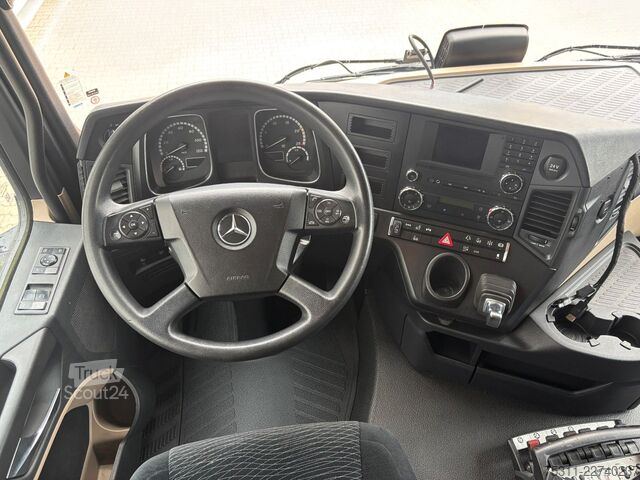 Planbil med presenning MERCEDES-BENZ Actros 2542 6x2 Lenk*HIAB 158 D-3 Kran*Funk*HU27