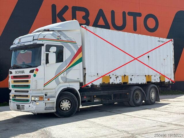 Podwozie z kabiną Scania R 480 6x2*4 FOR SALE AS CHASSIS / RETARDER
