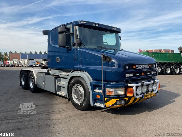 Standaard-SZM Scania T 164.580 V8 6x4 Origineel NL Trekker!