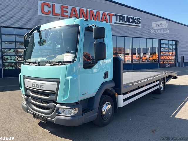 Autotransporter DAF LF 180 Euro 6 Autotransporter met oprijplaten J...