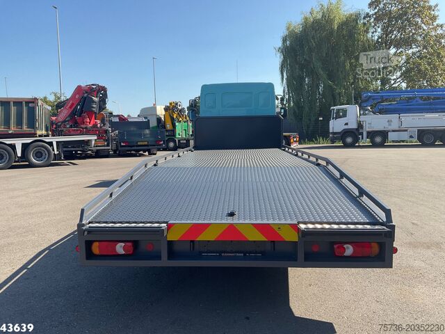 Autotransporter DAF LF 180 Euro 6 Autotransporter met oprijplaten J...