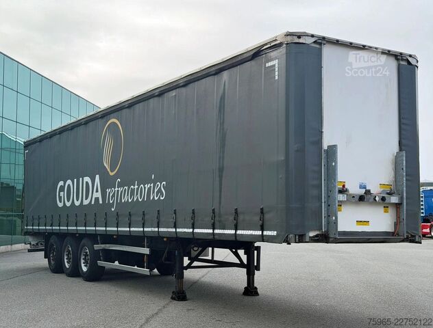 Otvorený náves s plachtou GROENEWEGEN DRO-14-27 GALVANISED CHASSIS DISC BRAKES SLIDING