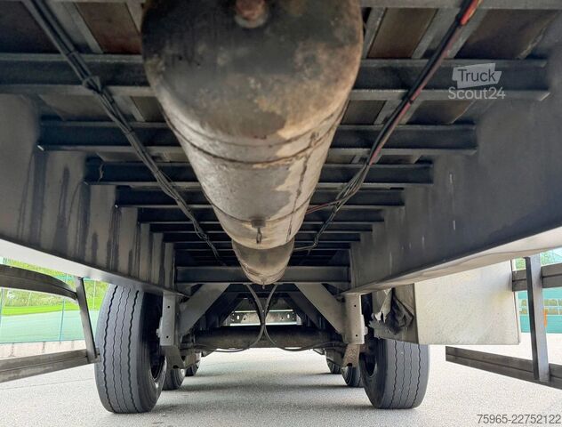 Otvorený náves s plachtou GROENEWEGEN DRO-14-27 GALVANISED CHASSIS DISC BRAKES SLIDING