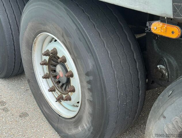 Otvorený náves s plachtou GROENEWEGEN DRO-14-27 GALVANISED CHASSIS DISC BRAKES SLIDING