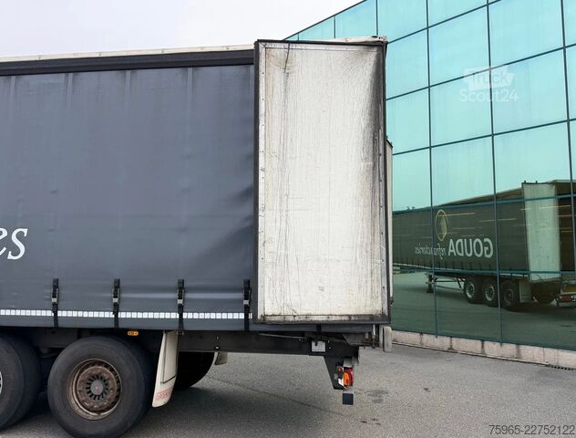 Otvorený náves s plachtou GROENEWEGEN DRO-14-27 GALVANISED CHASSIS DISC BRAKES SLIDING