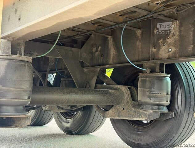 Otvorený náves s plachtou GROENEWEGEN DRO-14-27 GALVANISED CHASSIS DISC BRAKES SLIDING